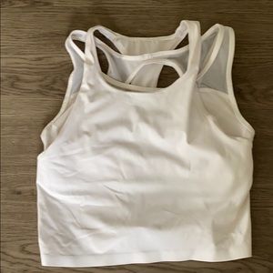 Lululemon white top